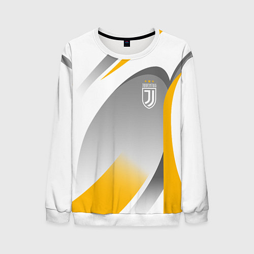 Мужской свитшот Juventus Uniform / 3D-Белый – фото 1