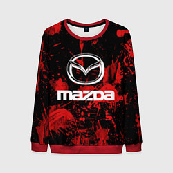 Свитшот мужской Мазда, цвет: 3D-красный