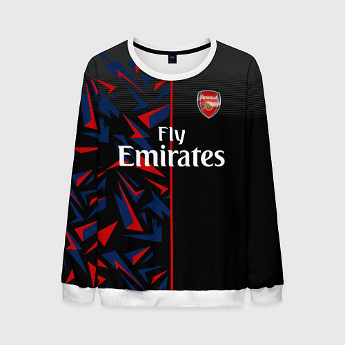 Мужской свитшот ARSENAL UNIFORM 2020 / 3D-Белый – фото 1