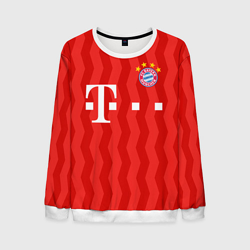 Мужской свитшот FC Bayern Munchen униформа / 3D-Белый – фото 1