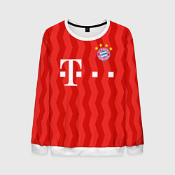 Свитшот мужской FC Bayern Munchen униформа, цвет: 3D-белый