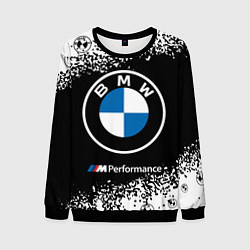 Свитшот мужской BMW БМВ, цвет: 3D-черный
