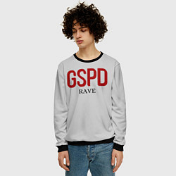 Свитшот мужской GSPD rave, цвет: 3D-черный — фото 2