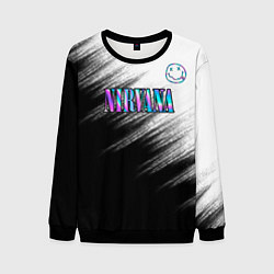 Свитшот мужской Nirvana, цвет: 3D-черный
