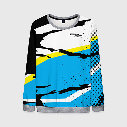 Мужской свитшот Forza Horizon / 3D-Меланж – фото 1