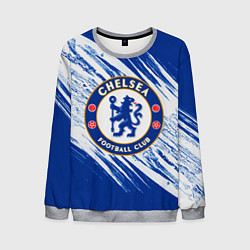 Свитшот мужской Chelsea, цвет: 3D-меланж