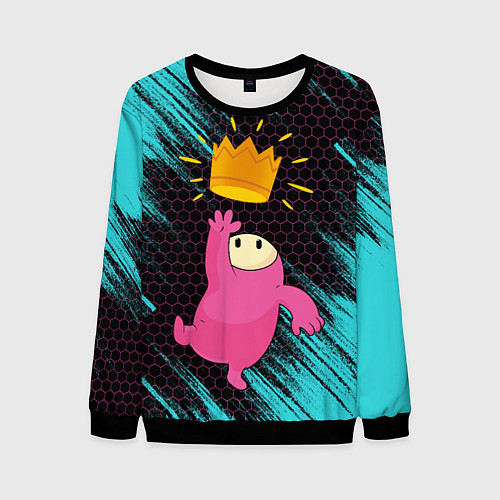 Мужской свитшот ФОЛЛ ГАЙС / 3D-Черный – фото 1