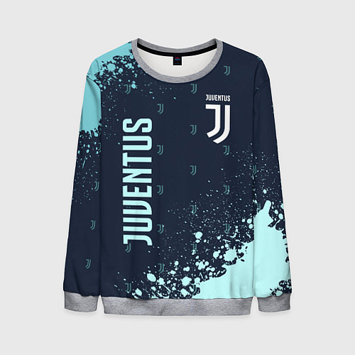 Мужской свитшот JUVENTUS ЮВЕНТУС / 3D-Меланж – фото 1