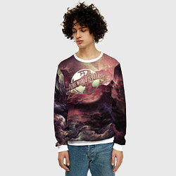 Свитшот мужской The World Is Yours, цвет: 3D-белый — фото 2
