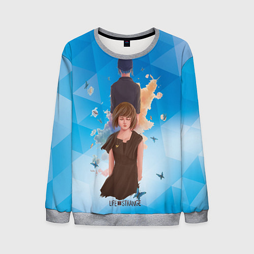 Мужской свитшот Life is Strange! / 3D-Меланж – фото 1