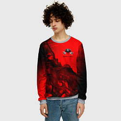 Свитшот мужской КОРОЛЬ И ШУТ, цвет: 3D-меланж — фото 2