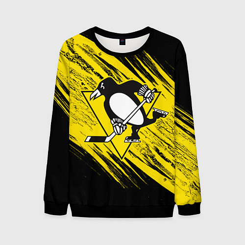 Мужской свитшот Pittsburgh Penguins Sport / 3D-Черный – фото 1