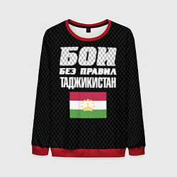 Свитшот мужской Бои без правил Таджикистан, цвет: 3D-красный