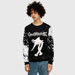 Свитшот мужской GHOSTEMANE, цвет: 3D-черный — фото 2