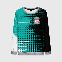 Свитшот мужской Liverpool Ливерпуль, цвет: 3D-меланж