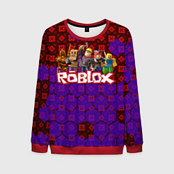 Свитшот мужской Roblox Роблокс, цвет: 3D-красный