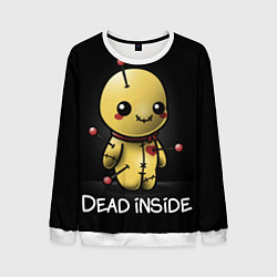 Свитшот мужской DEAD INSIDE, цвет: 3D-белый