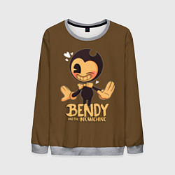 Свитшот мужской Bendy And The Ink Machine, цвет: 3D-меланж