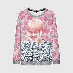 Свитшот мужской BTS, цвет: 3D-меланж