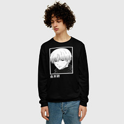 Свитшот мужской Кен Канеки, цвет: 3D-черный — фото 2