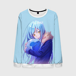 Свитшот мужской Slime, цвет: 3D-белый