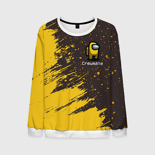 Мужской свитшот AMONG US АМОНГ АС / 3D-Белый – фото 1