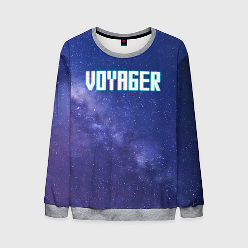 Мужской свитшот Voyager / 3D-Меланж – фото 1