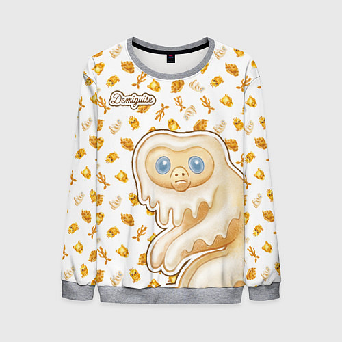 Мужской свитшот Demiguise Sticker / 3D-Меланж – фото 1