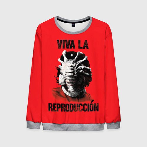 Мужской свитшот VIVA LA / 3D-Меланж – фото 1