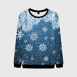 Мужской свитшот Снежное Настроенние