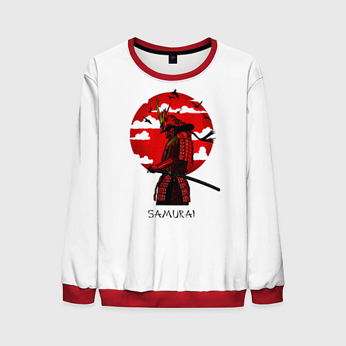 Мужской свитшот Samurai / 3D-Красный – фото 1