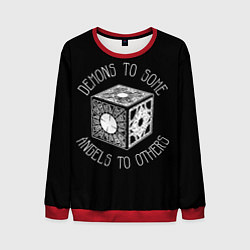 Свитшот мужской Lemarshans box, цвет: 3D-красный