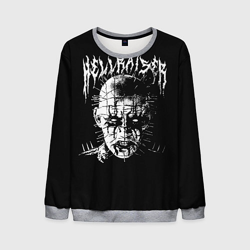 Мужской свитшот Hellraiser / 3D-Меланж – фото 1