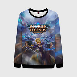 Свитшот мужской Mobile Legends Z, цвет: 3D-черный