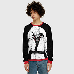 Свитшот мужской Сукуна, цвет: 3D-красный — фото 2