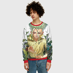 Свитшот мужской Доктор Стоун, цвет: 3D-красный — фото 2