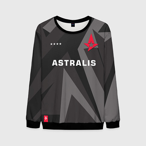 Мужской свитшот Astralis Jersey Pro 202122 / 3D-Черный – фото 1