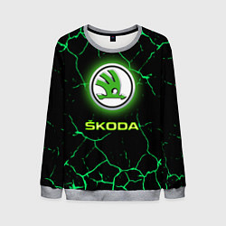 Свитшот мужской SKODA, цвет: 3D-меланж