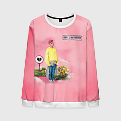 Свитшот мужской Ваня Дмитриенко, цвет: 3D-белый