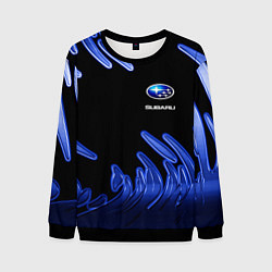 Свитшот мужской Subaru, цвет: 3D-черный