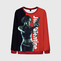 Свитшот мужской RE3 Jill Valentine, цвет: 3D-красный