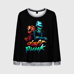 Свитшот мужской Daft Punk, цвет: 3D-меланж