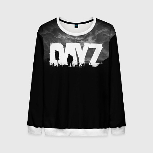 Мужской свитшот DAYZ ДЕЙЗИ / 3D-Белый – фото 1