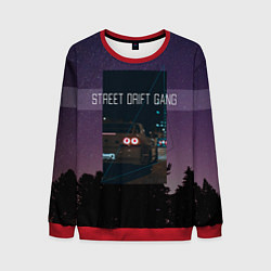 Свитшот мужской Street Drift Gang Дрифт, цвет: 3D-красный