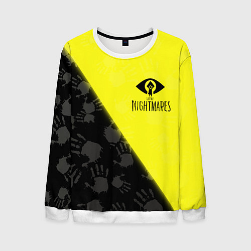 Мужской свитшот Little Nightmares / 3D-Белый – фото 1