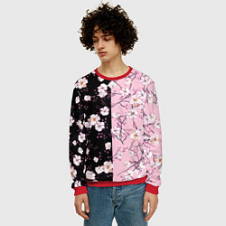 Свитшот мужской САКУРА SAKURA ВИШНЯ, цвет: 3D-красный — фото 2