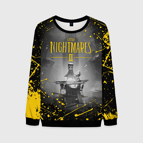 Мужской свитшот LITTLE NIGHTMARES 2 / 3D-Черный – фото 1