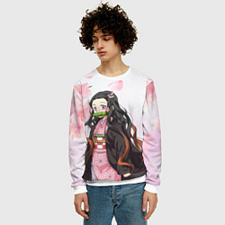 Свитшот мужской НЕЗУКА NEZUKO, цвет: 3D-белый — фото 2