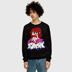 Свитшот мужской Friday Night Funkin, цвет: 3D-черный — фото 2