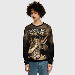 Свитшот мужской Cannibal Corpse, цвет: 3D-черный — фото 2